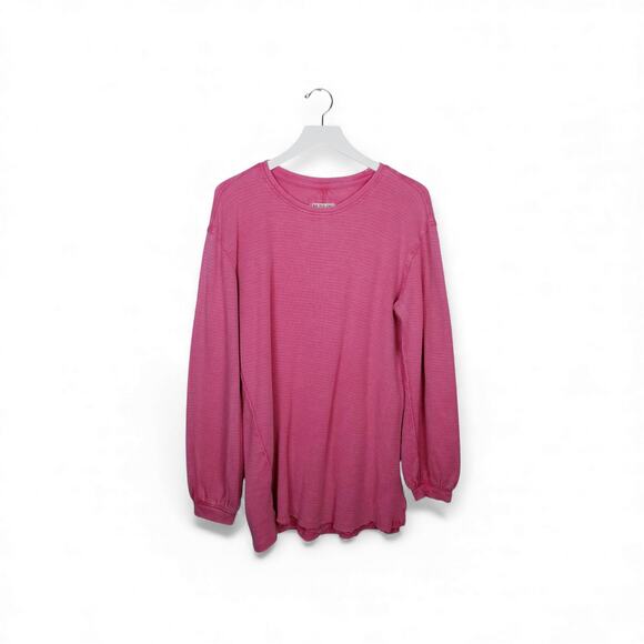 WE THE FREE OB1896790 Pink Rose Soul Song Long Sleeve Top - Medium - Picture 2 of 10